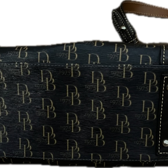 Vintage Dooney Bourke 1975 Signature Vanessa
Coated Nylon Large Tote Bag EUC - Picture 4 of 16